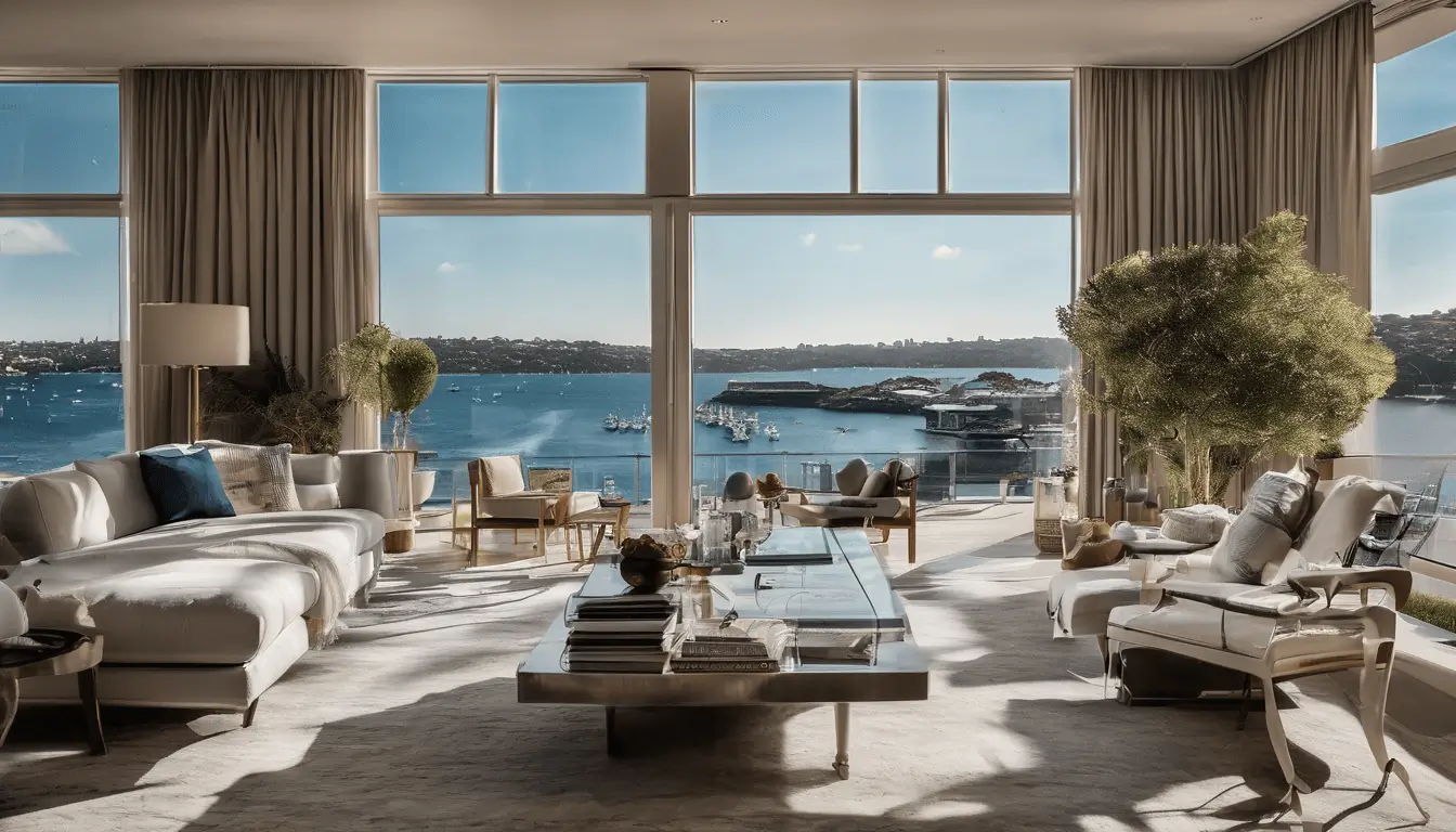 Vaucluse harbourside mansion for rent