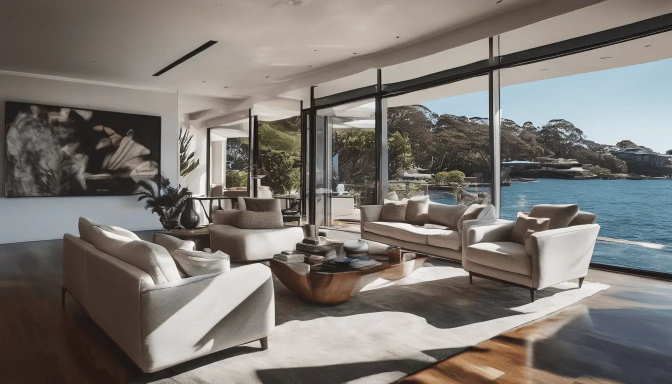 Secluded waterfront mansions for rent Sydney