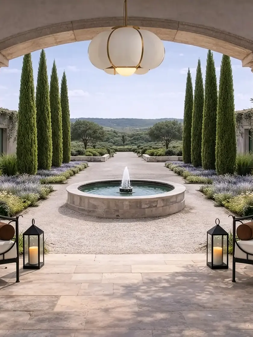 il_cipresso_fountain_ Stay swedesign