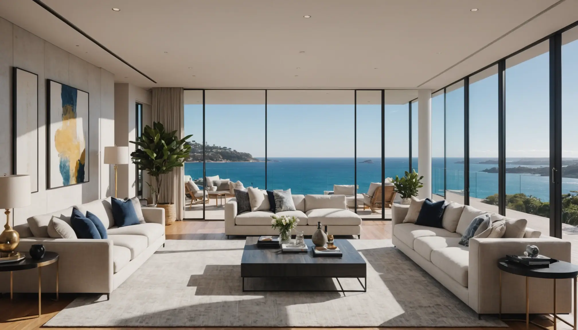 luxury private house rental sydney harbourside exterior with harbour views
