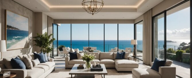sydney harbour luxury apartment with private balcony overlooking harbour bridge and opera house