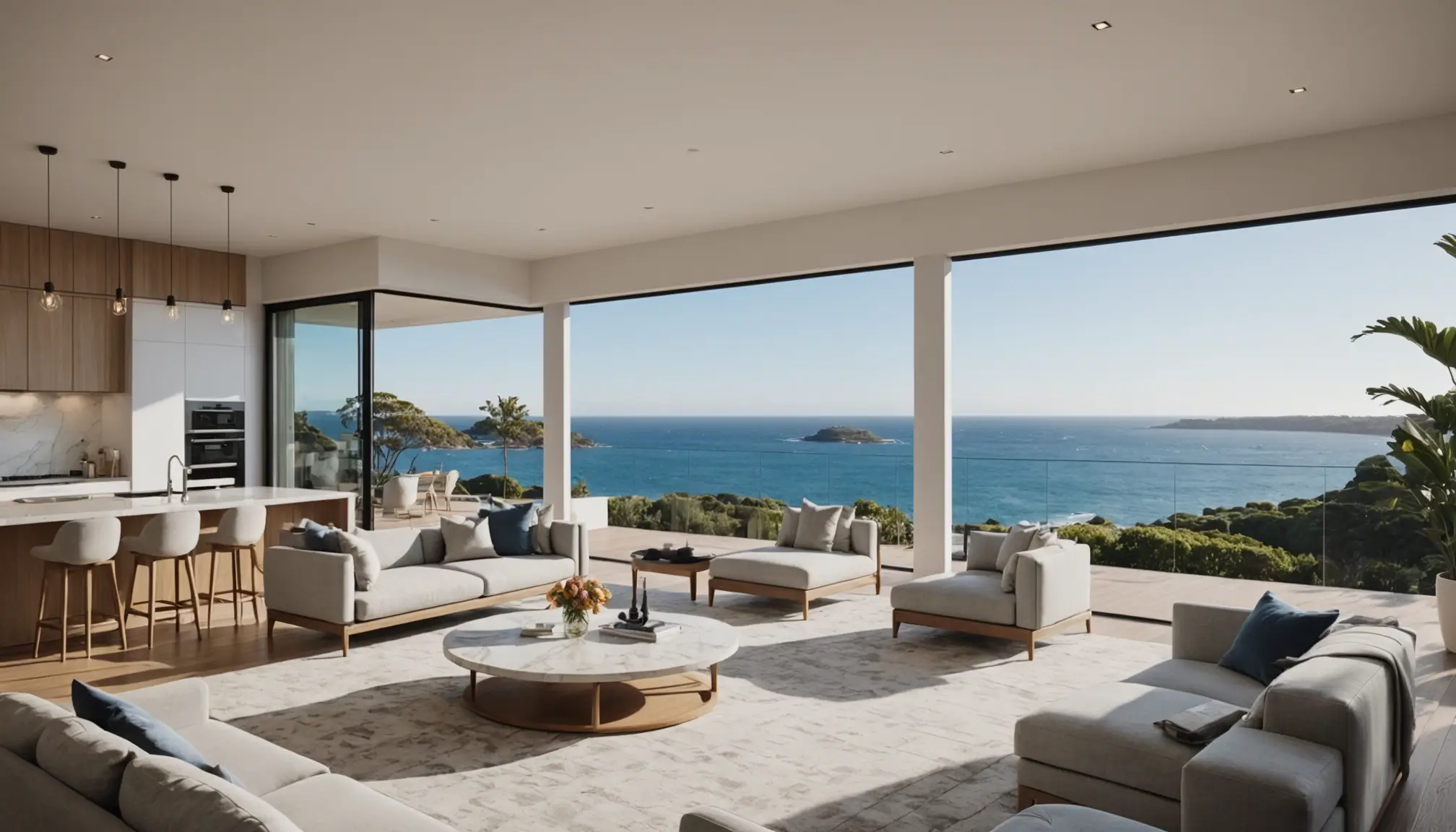 sydney harbour luxury house rental waterfront exterior view