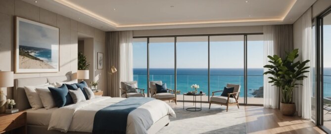 best eastern suburbs luxury mansion rental in sydney interior with harbour views