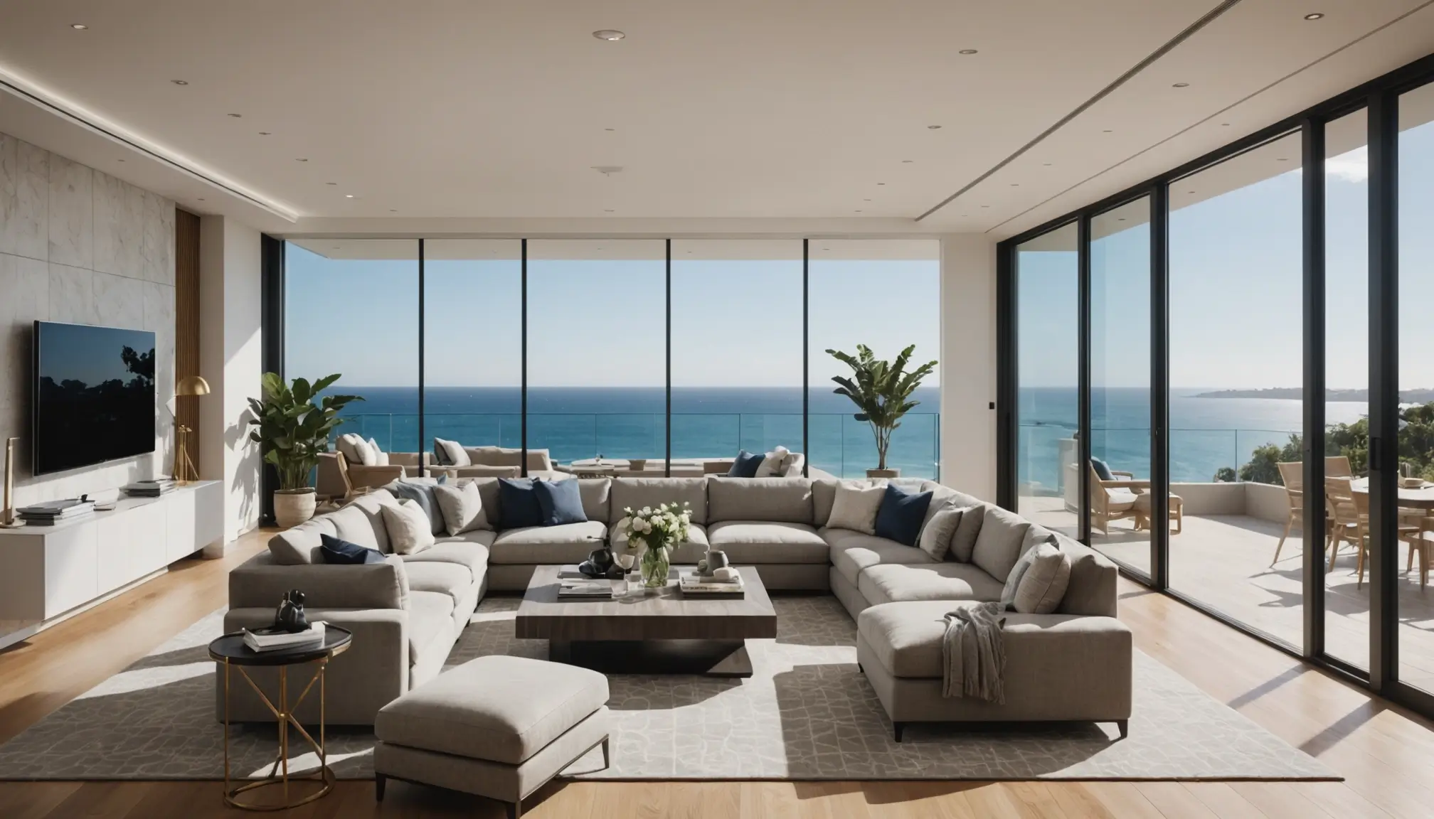 premium short stay sydney luxury harbour apartment interior