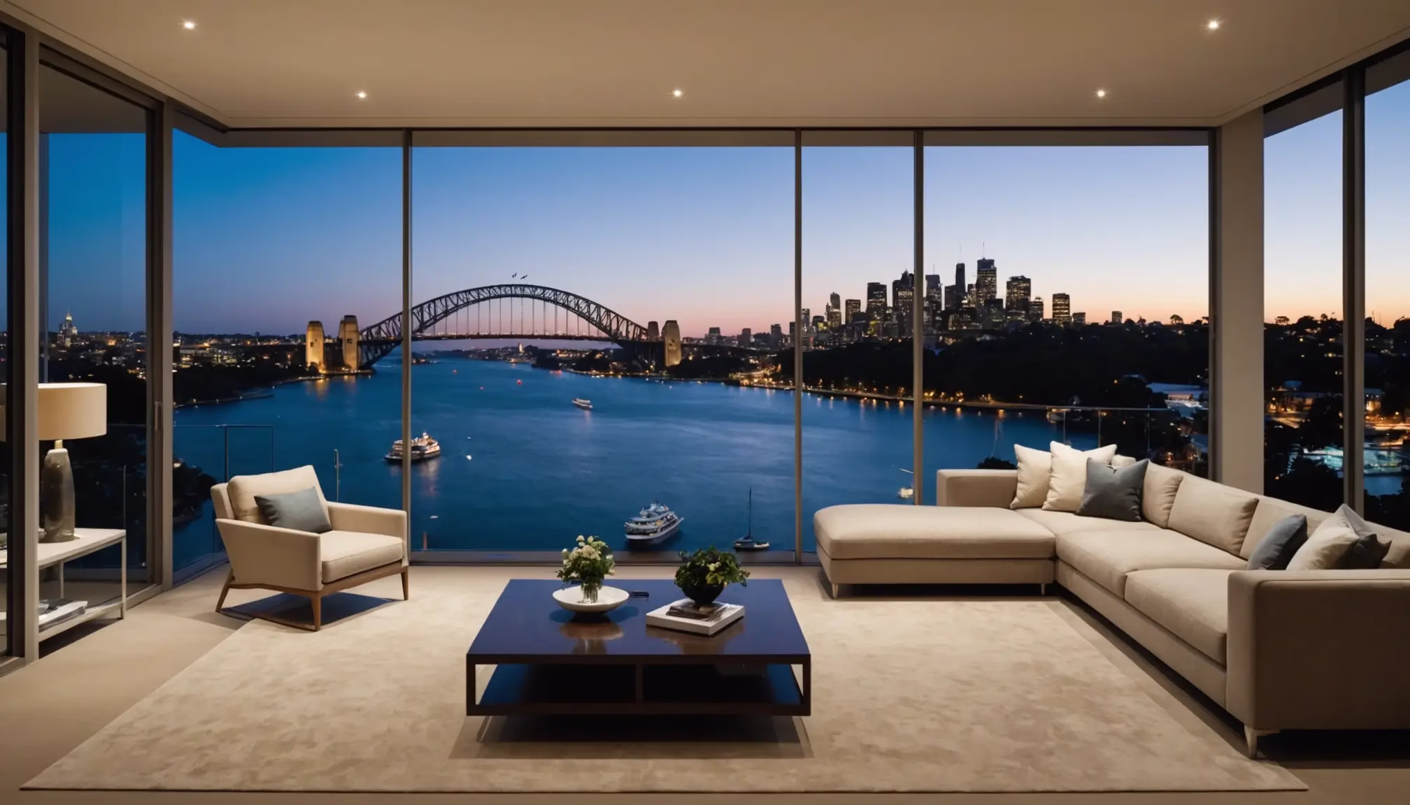 how much does luxury short term rentals sydney cost harbour view property