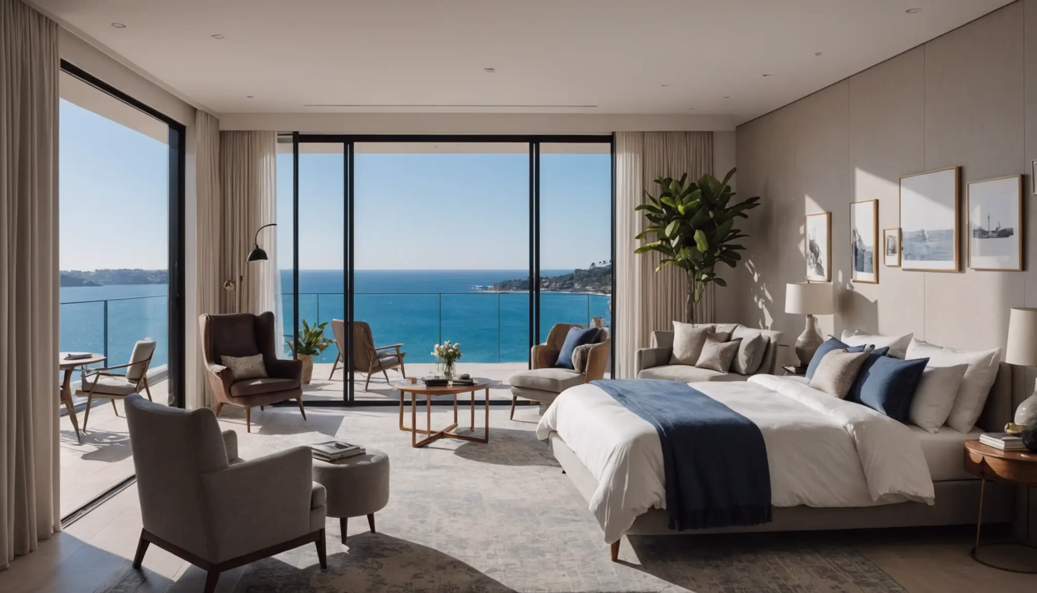 bondi 5 star accommodation luxury residence balcony with ocean views bondi 5 star accommodation luxury residence balcony with ocean views