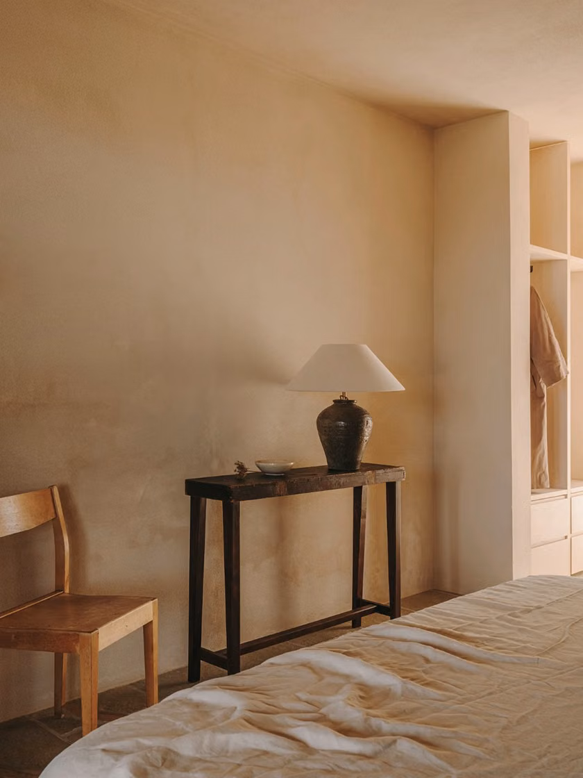 nina-maya-residences-villa-rosata-bedroom-console-and-wardrobe Villa Rosata, Carovigno, Puglia Marie Schyberg