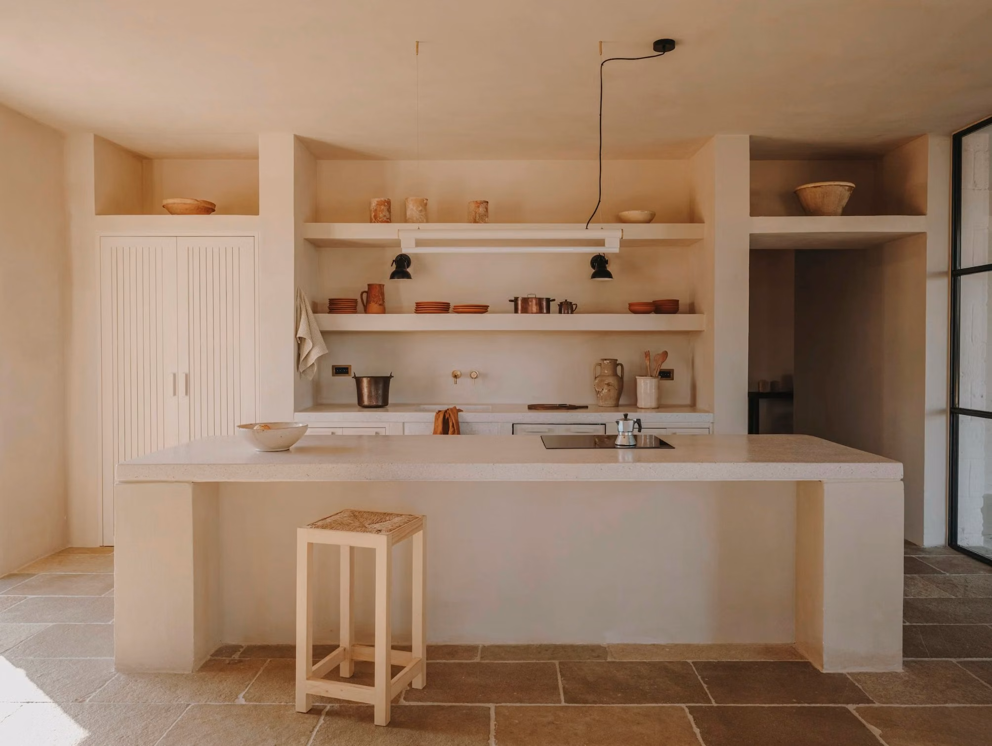 nina-maya-residences-villa-rosata-kitchen-island Villa Rosata, Carovigno, Puglia Marie Schyberg