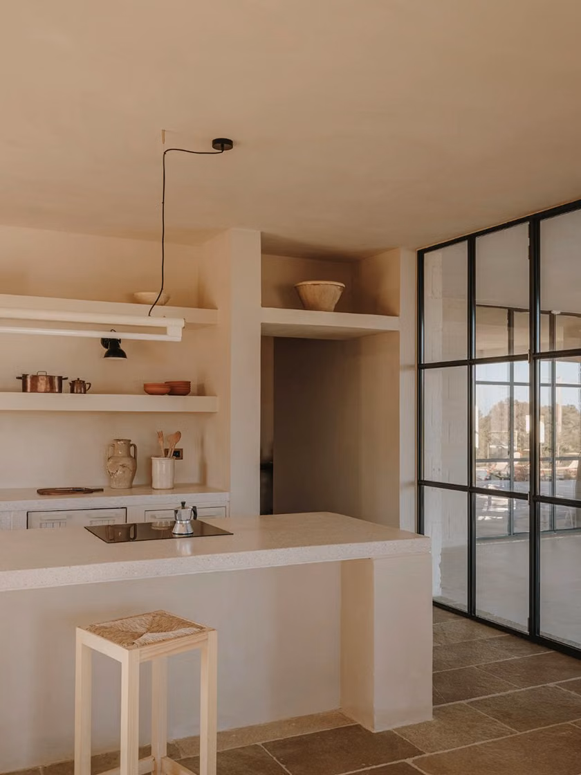 nina-maya-residences-villa-rosata-kitchen-terrace-doors Villa Rosata, Carovigno, Puglia Marie Schyberg